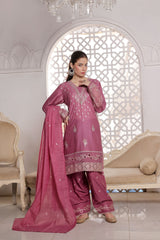 Dressline Subh-E-Bahar A Breathtaking Blend Of Luxury Dora Lawn & Munnar Elegance