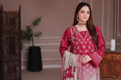 Dressline Launching New Unstitched  3 Pcs Premium Chikankari Emb Digital Printed Bana Dora Lawn Collection