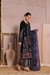 Dressline Unstitched 3 Pc Emb Luxury Velvet Collection
