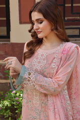 Dressline UnStitched 3 Piece Premium Heavy Emb Bana Dora Lawn Collection