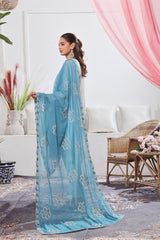 Dressline Launching New Stitched 3 Piece Emb  Self Lawn Jacquard Collection