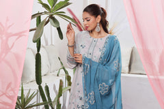 Dressline Launching New Stitched 3 Piece Emb  Self Lawn Jacquard Collection