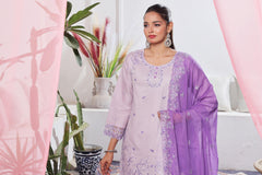 Dressline Launching New Stitched 3 Piece Emb  Self Lawn Jacquard Collection