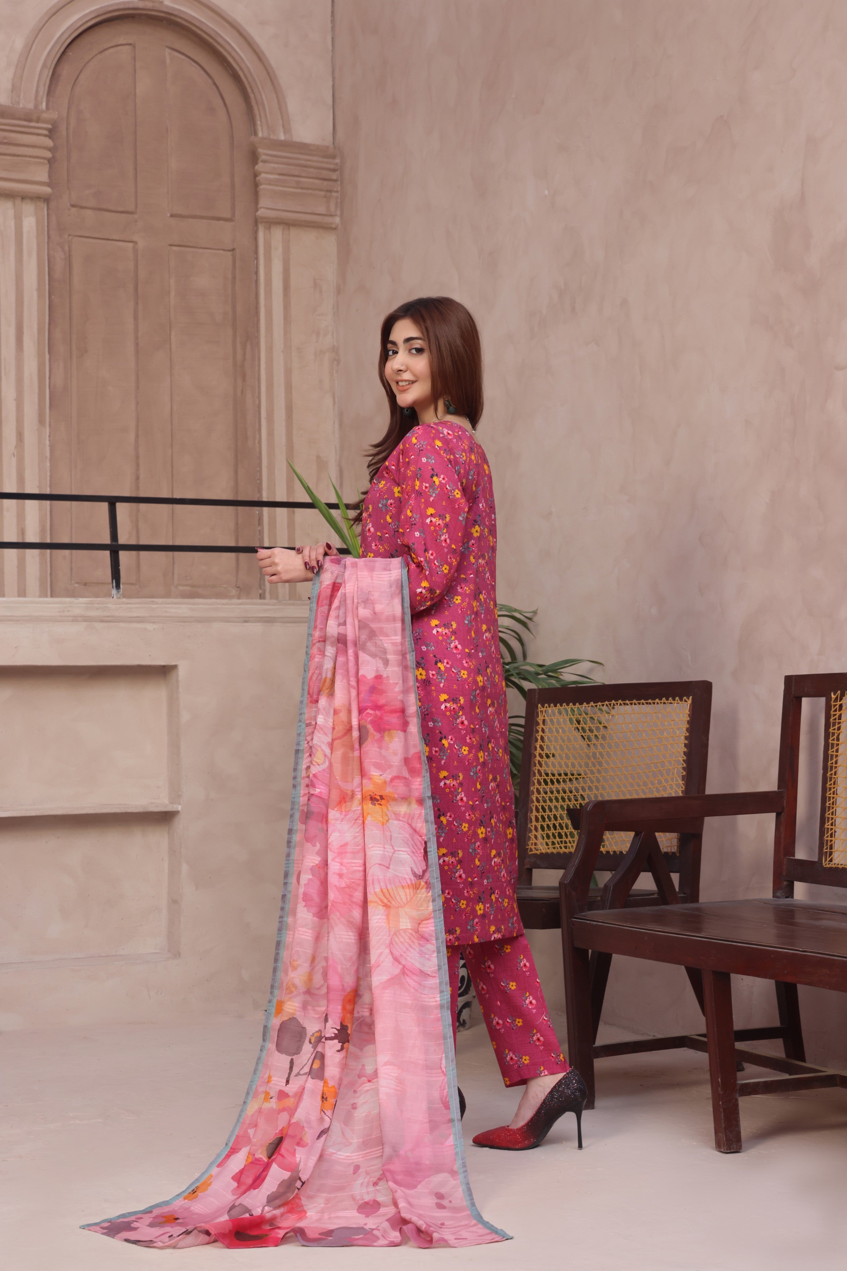 Dressline Zobia Unstitched 3 Piece Chikankari & Cutwork Emb Lawn Collection