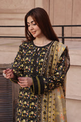 Dressline Zobia Unstitched 3 Piece Chikankari & Cutwork Emb Lawn Collection