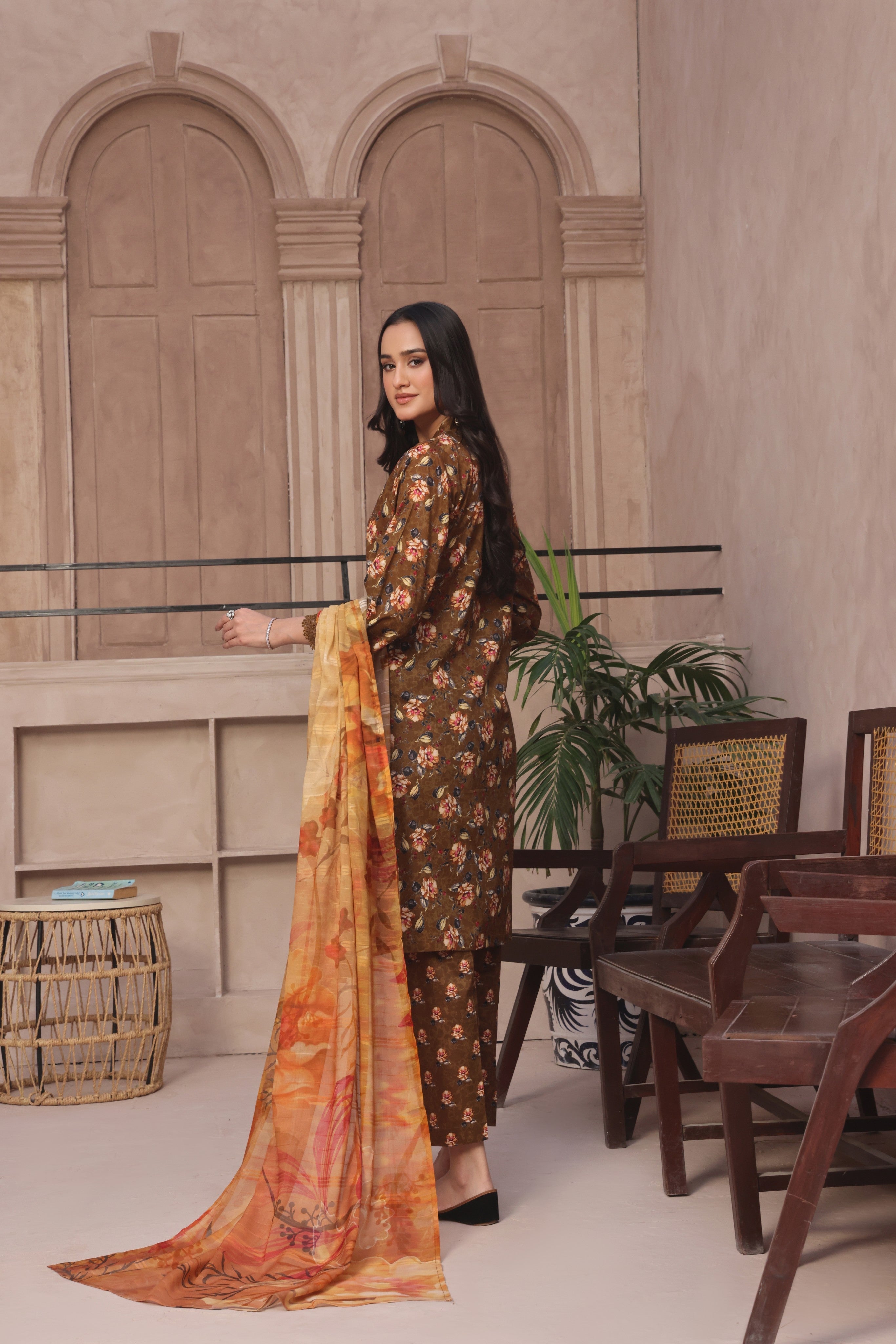 Dressline Zobia Unstitched 3 Piece Chikankari & Cutwork Emb Lawn Collection