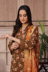 Dressline Zobia Unstitched 3 Piece Chikankari & Cutwork Emb Lawn Collection