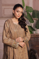 Dressline Launching New Stitched 3 Piece Luxury Emb  Chiffon Collection