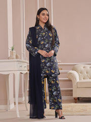 TNG Stitched 3 Piece Khaddar Collection'2024-Walija