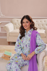 TNG Stitched 3 Piece Khaddar Collection'2024-Zavya