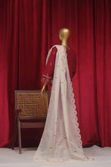 Dressline New Stitched 3 Piece Emb  Chikankari Cotton Collection