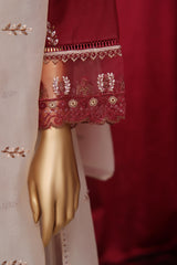 Dressline New Stitched 3 Piece Emb  Chikankari Cotton Collection
