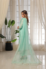 Dressline Launching New Un Stitched 3 Pcs Emb Lawn Zari Collection