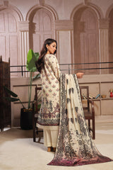 Dressline Launching New Unstitched 3 Pcs Premium Chikankaridigital Printed Lawn Collection