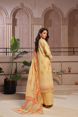Dressline Launching New Unstitched 3 Pcs Premium Chikankaridigital Printed Lawn Collection