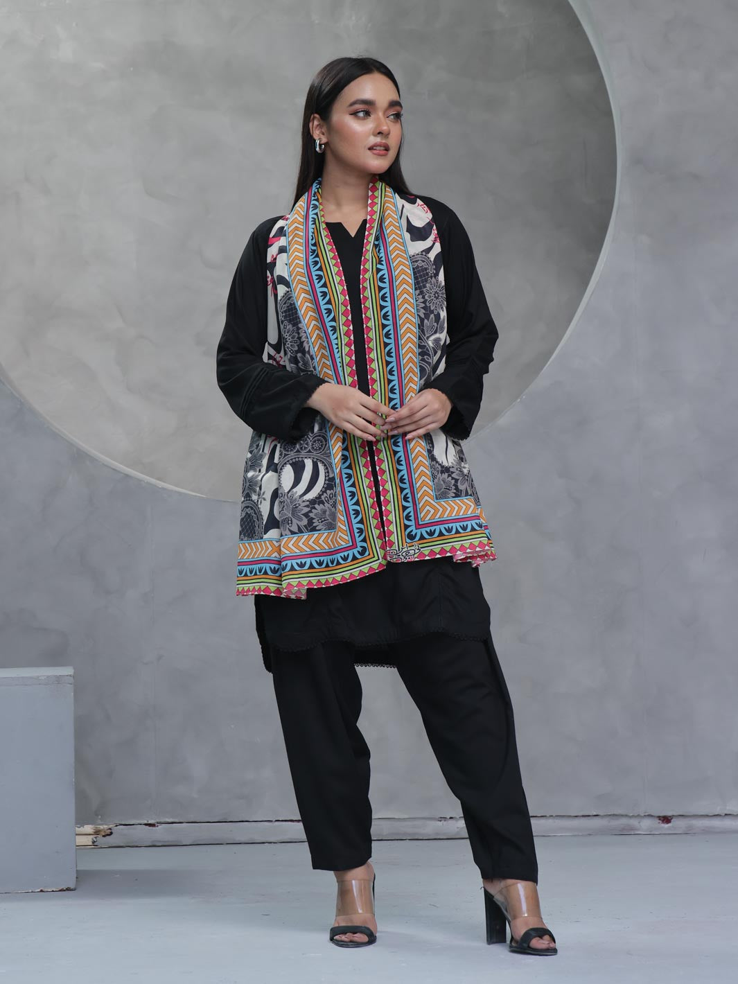 TNG Lalazaar Lawn Stole Collection'2024