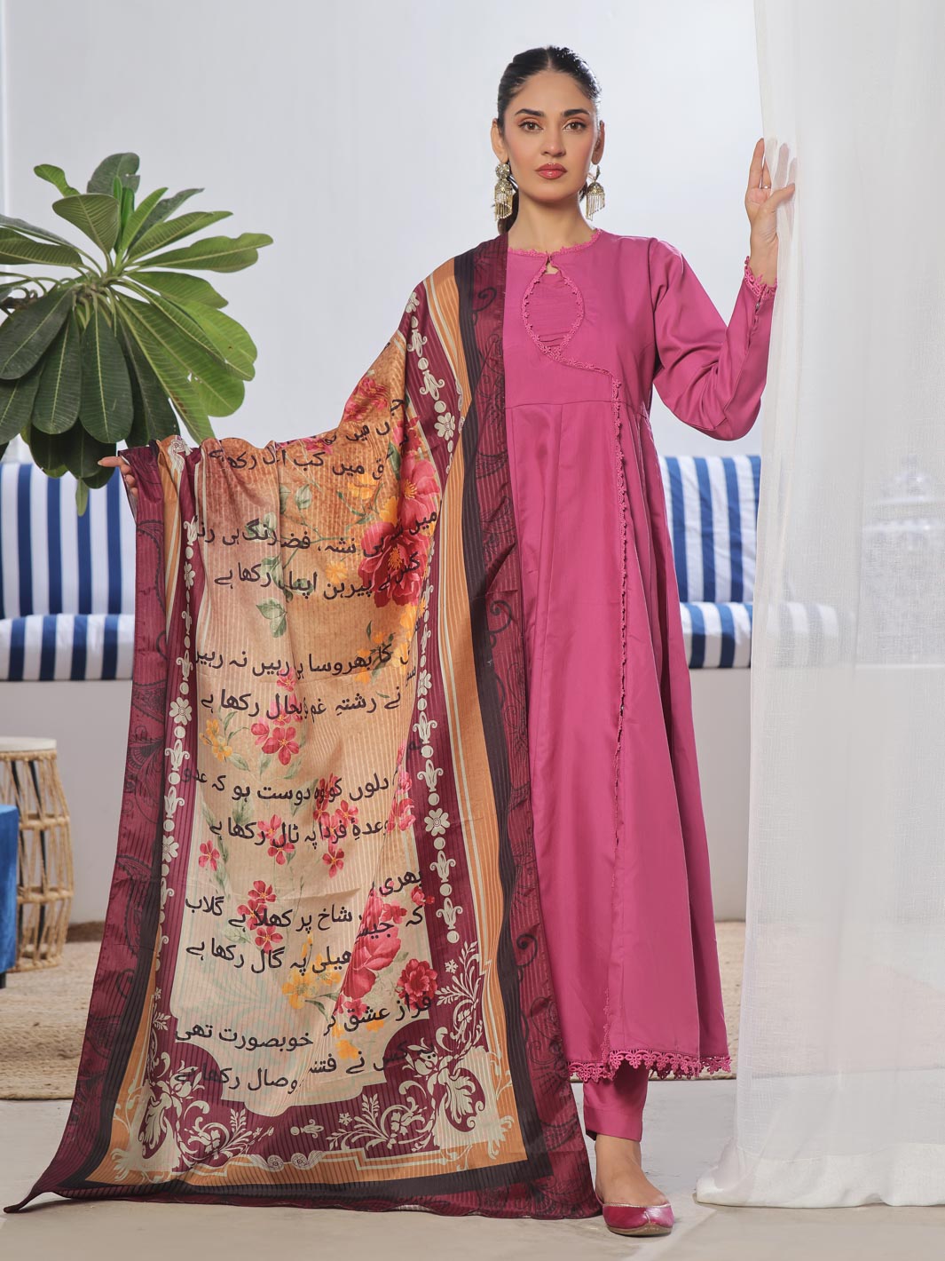 Tng By Md Stitched Collection-Aseera 2 Piece Frock