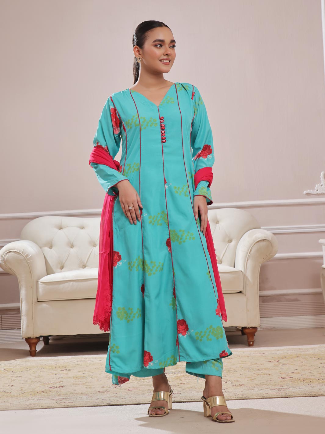 TNG Kalidaar Frock Collection'2024
