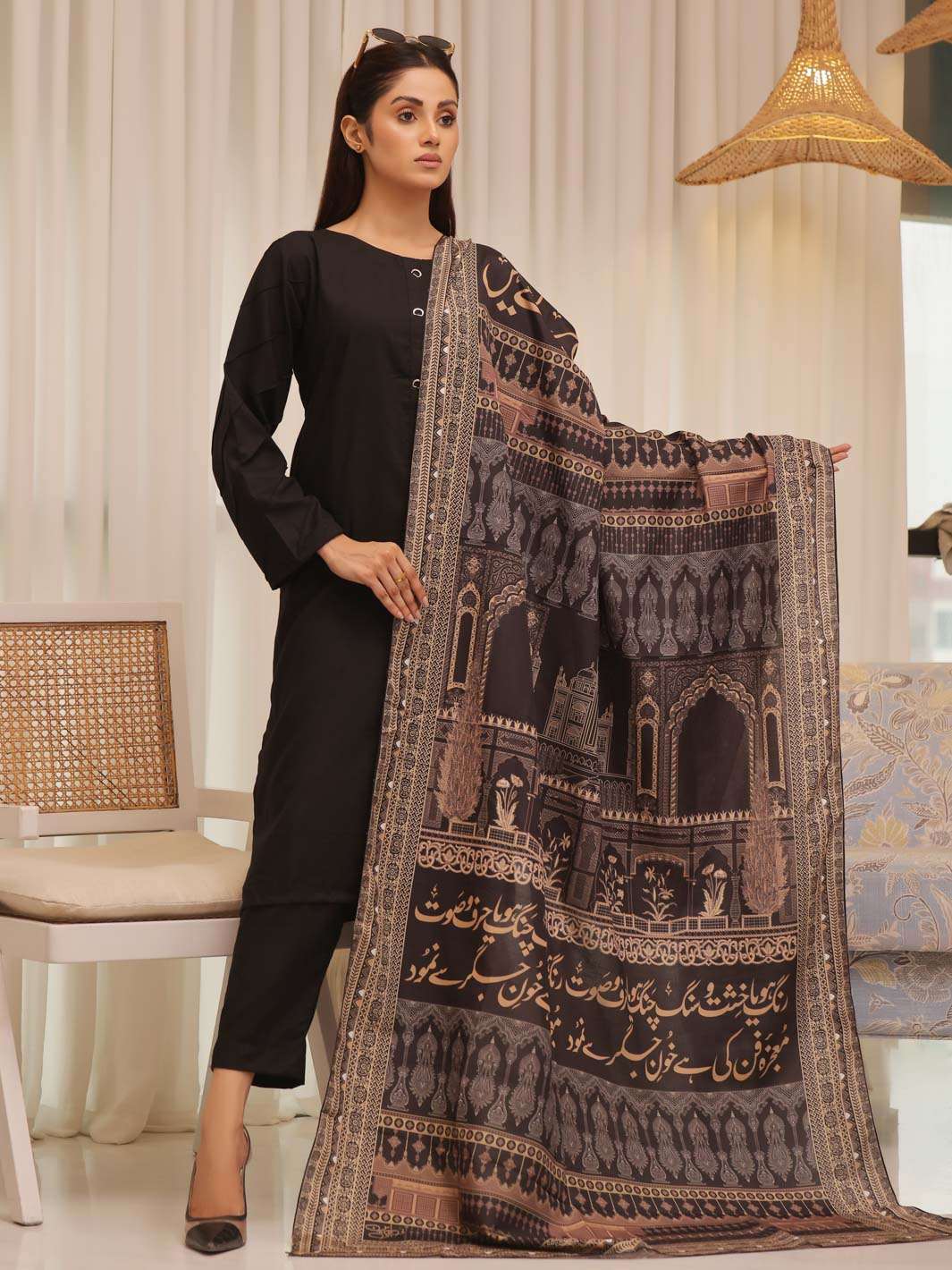 TNG Taj Mahal Shawl Collection'2024