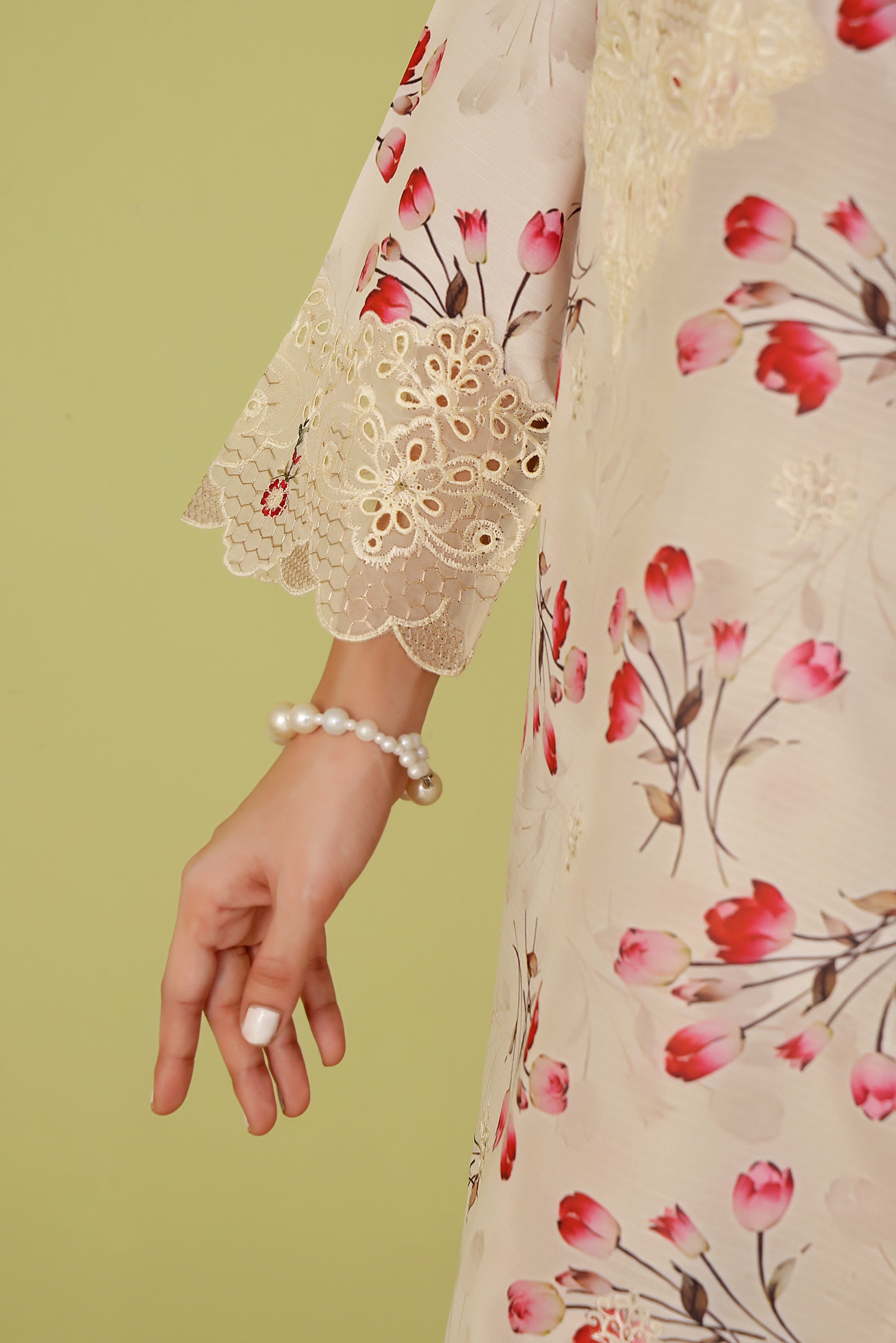 Dressline Noray Stitched 3 Piece Luxury Emb Pp Staple Collection