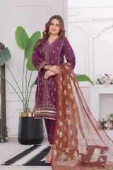 Noor E Chamak By Opole Unstitched 3 Piece Collection-Usde-3p-704