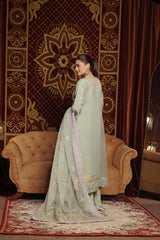 Dressline New Unstitched 3 Piece Luxury Emb Organza Collection