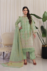Karandasi By Opole Unstitched 3 Piece Collection-USLX-3P-905