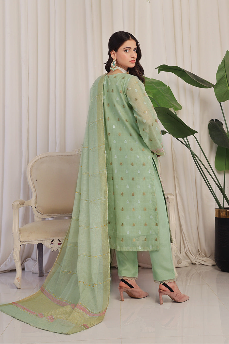 Karandasi By Opole Unstitched 3 Piece Collection-USLX-3P-905