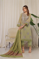 Karandasi By Opole Unstitched 3 Piece Collection-USLX-3P-907