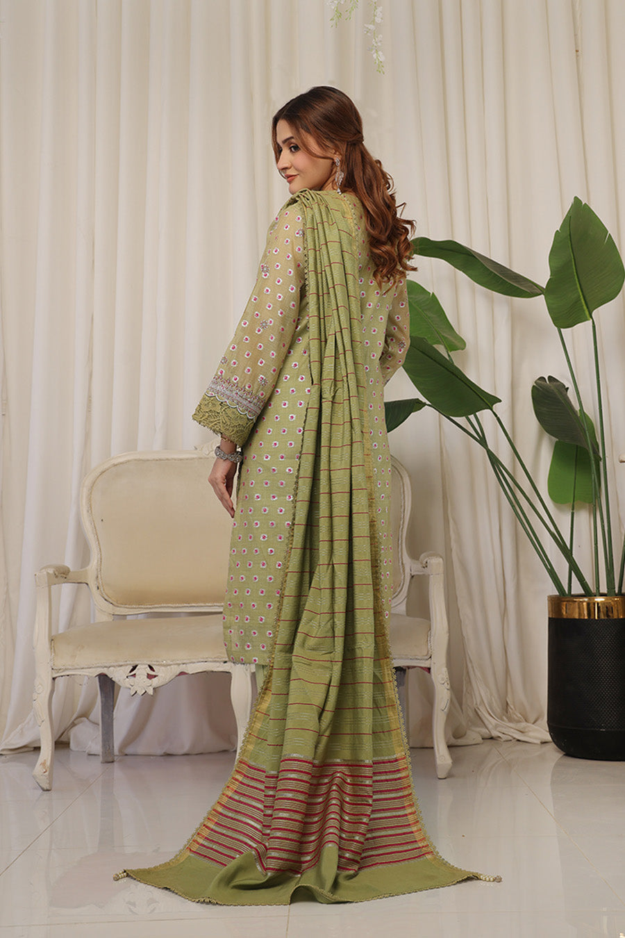 Karandasi By Opole Unstitched 3 Piece Collection-USLX-3P-907