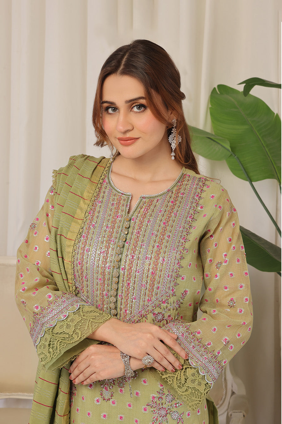 Karandasi By Opole Unstitched 3 Piece Collection-USLX-3P-907