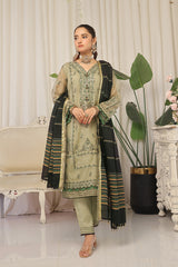 Karandasi By Opole Unstitched 3 Piece Collection-USLX-3P-908