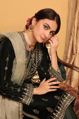 Dressline Unstitched 3 Pc Emb Luxury Velvet Collection