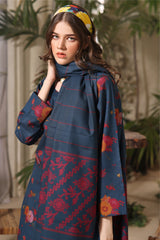 Feathers Unstitched 3 Piece Winter Collection-MELLOW-FT323