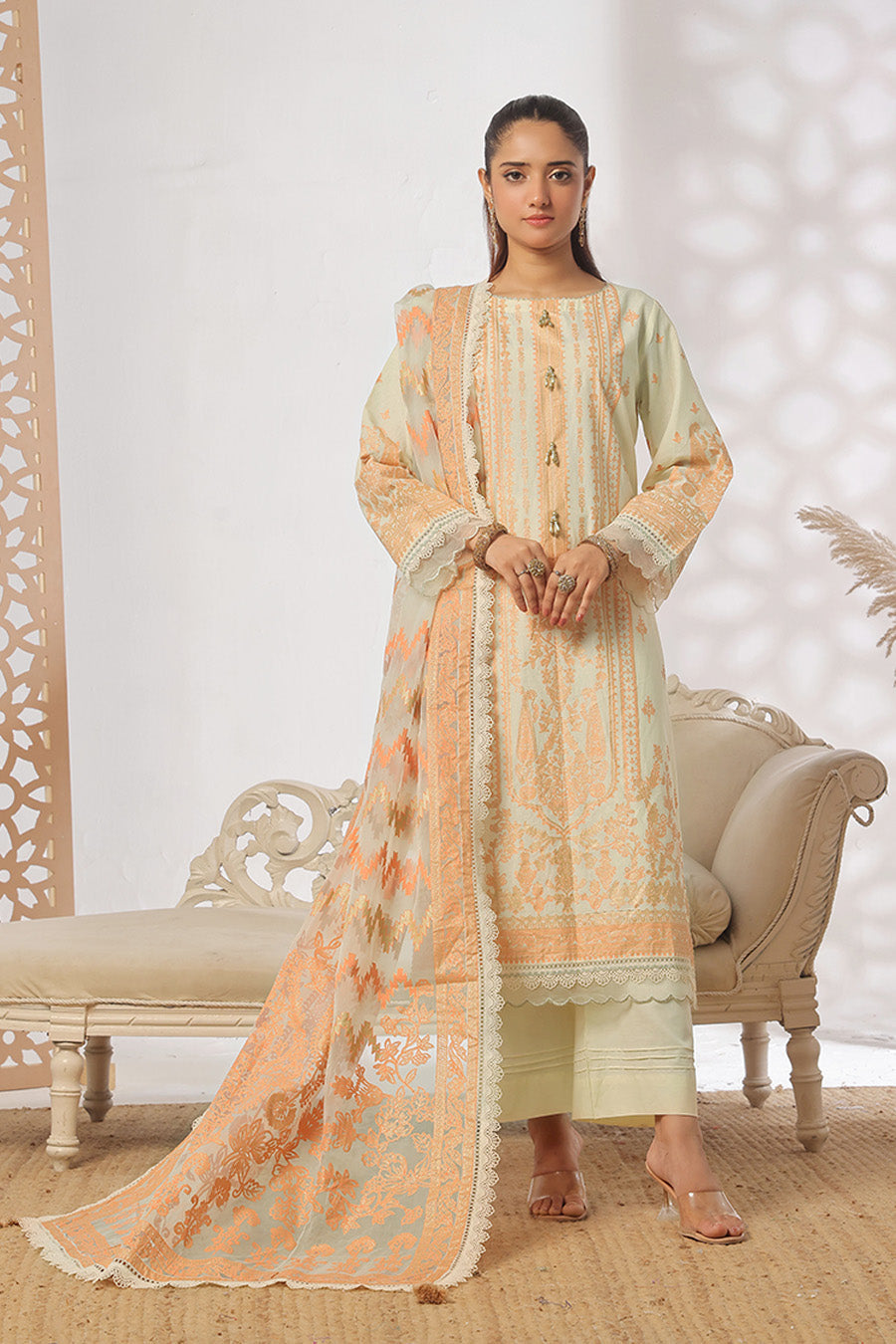 Amirai By Opole Unstitched 3 Piece Collection-Uspp-3p-807