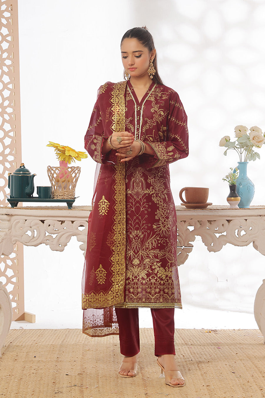 Amirai By Opole Unstitched 3 Piece Collection-Uspp-3p-808