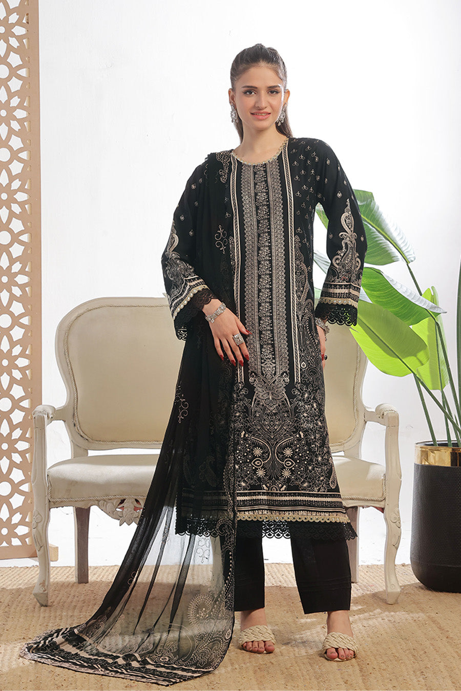 Amirai By Opole Unstitched 3 Piece Collection-Uspp-3p-804