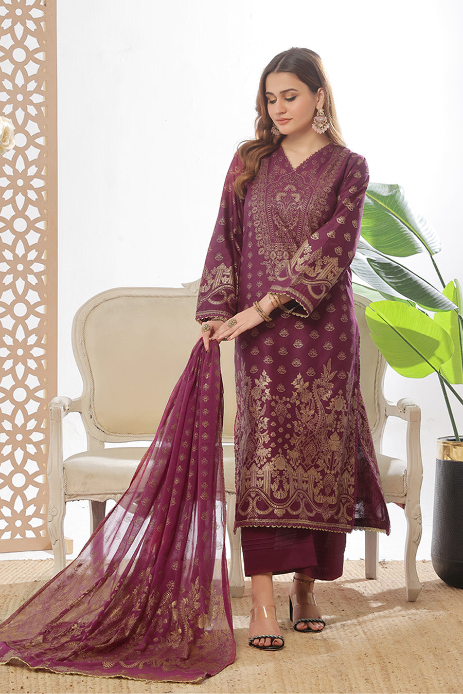 Amirai By Opole Unstitched 3 Piece Collection-Uspp-3p-805