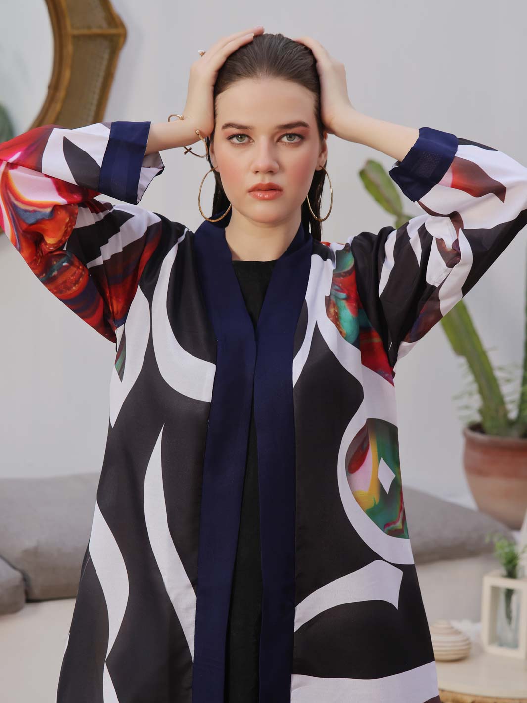 TNG Gulzaar Shrug (Black) Collection'2024