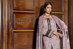 Dressline Launching New Un Stitched 3 Pcs Emb Laserkari Digital Printed Lawn Collection