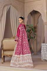 Dressline Semi Stitched 3 Pcs Emb Chikankari & Laserkari Lawn Collection