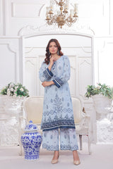 Dressline Launching New Unstitched 3 Pcs Premium Chikankari Bana Dora Digital Printed Lawn Collection