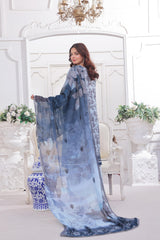 Dressline Launching New Unstitched 3 Pcs Premium Chikankari Bana Dora Digital Printed Lawn Collection