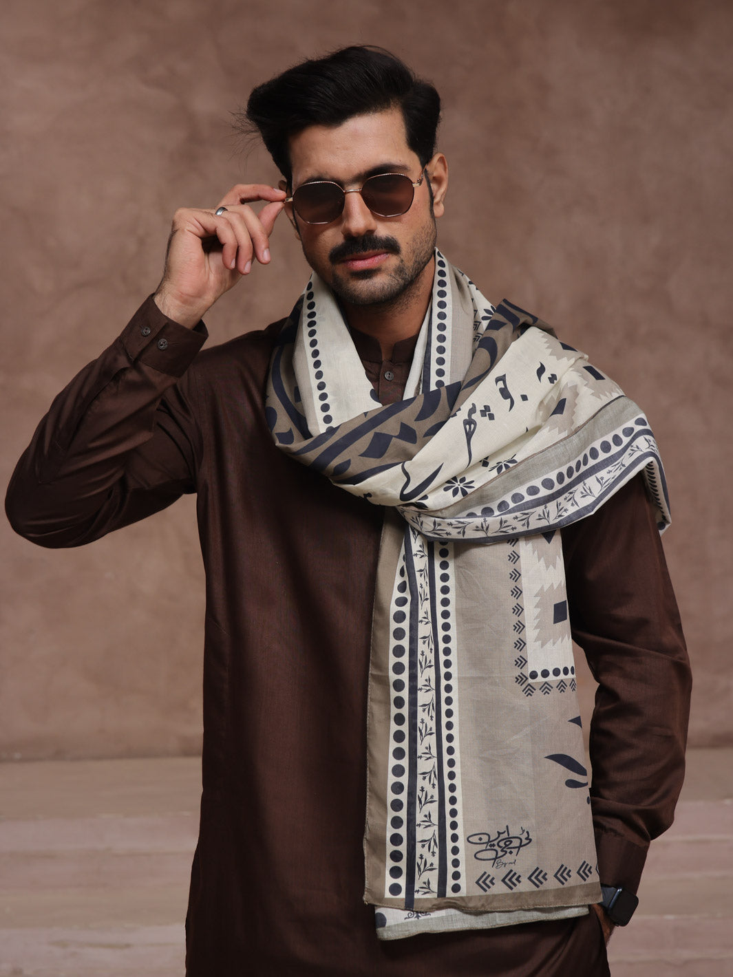 Tng By Md Men Stole Collection-Pathar Stole (Men)