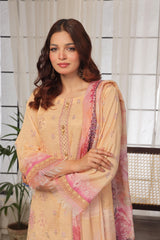 Dressline Launching New Unstitched 3 Pcs Premium Chikankari Bana Dora Digital Printed Lawn Collection