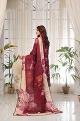 Dressline Launching New Unstitched 3 Pcs Premium Chikankari Bana Dora Digital Printed Lawn Collection