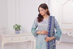 Dressline Launching New Unstitched  3 Pcs Premium Chikankari & Cutwork Emb Digital Printed Lawn Collection