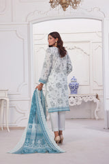 Dressline Launching New Unstitched  3 Pcs Premium Chikankari & Cutwork Emb Digital Printed Lawn Collection