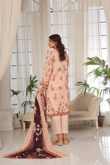 Dressline Launching New Unstitched  3 Pcs Premium Chikankari & Cutwork Emb Digital Printed Lawn Collection