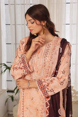 Dressline Launching New Unstitched  3 Pcs Premium Chikankari & Cutwork Emb Digital Printed Lawn Collection